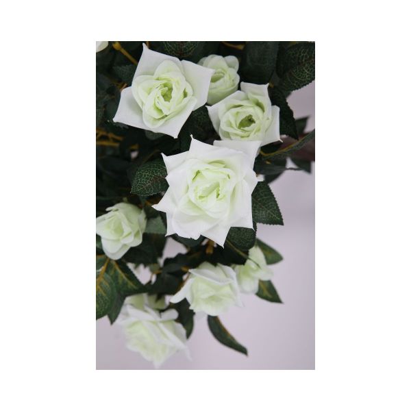 Planta artificiala 120 cm Trandafir