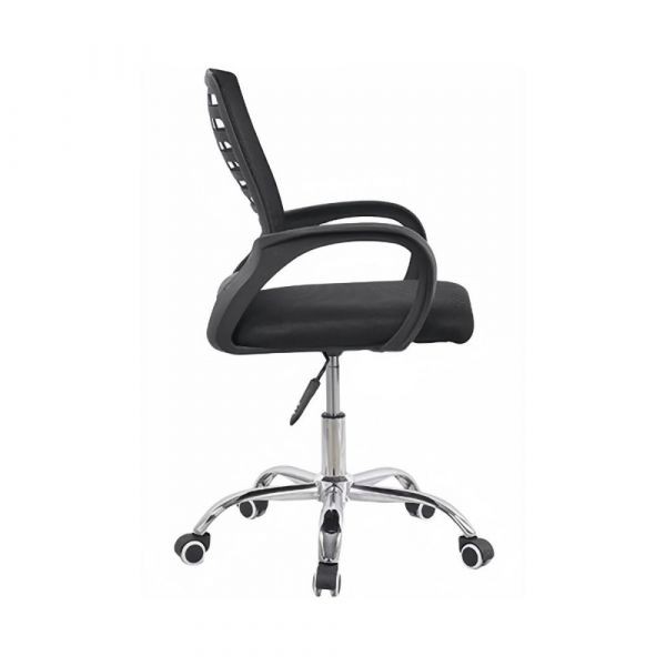 Scaun de birou reglabil pe inaltime, negru, 57,5x61,2x89 cm, Mid Back Mesh Chair