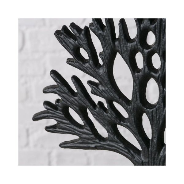 Set 2 decoratiuni din metal si lemn 17 / 26 cm Lapu Boltze