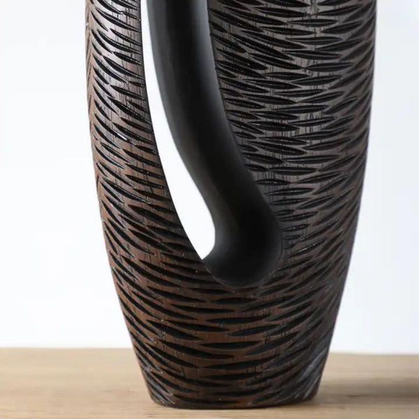 Vaza maro din polirasina 38.5 cm Yazhi