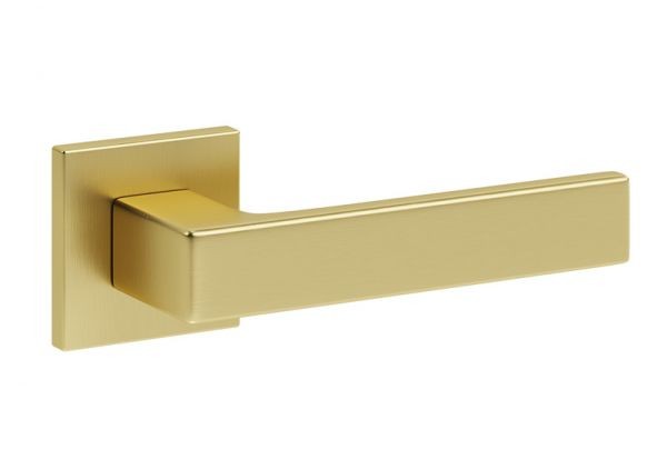 Porta Doors Mâner, eleganto q, auriu mat, fără rozetă, porta doors