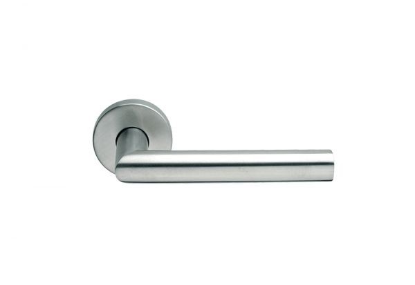 Verofer Mâner, novanta, oțel inoxidabil, cu rozetă buton wc, verofer