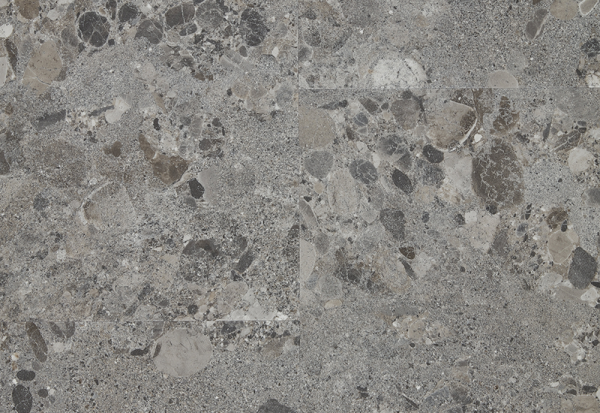 BerryAlloc Pardoseala spc, 5mm, pure tiles, terrazzo grey, berryalloc