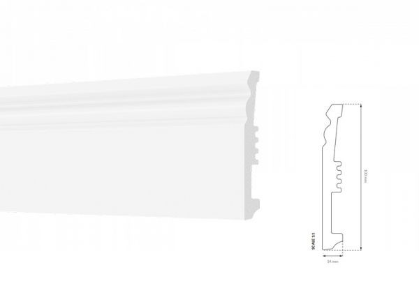 Arbiton Plintă din polimer dur, 2.2 ml, stiq xl, stx120, arbiton
