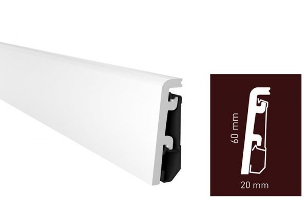 Arbiton Plintă din polimer dur, 2.4 ml, vega, p0610, arbiton