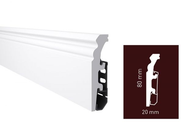 Arbiton Plintă din polimer dur, 2.4 ml, vega, p0830, arbiton