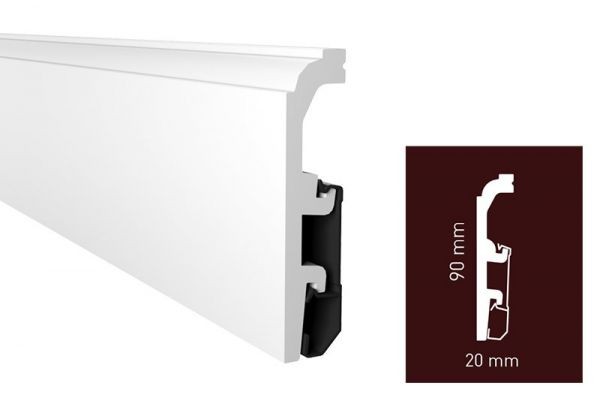 Arbiton Plintă din polimer dur, 2.4 ml, vega, p0910, arbiton