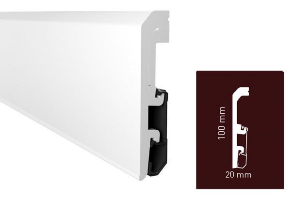 Arbiton Plintă din polimer dur, 2.4 ml, vega, p1010, arbiton