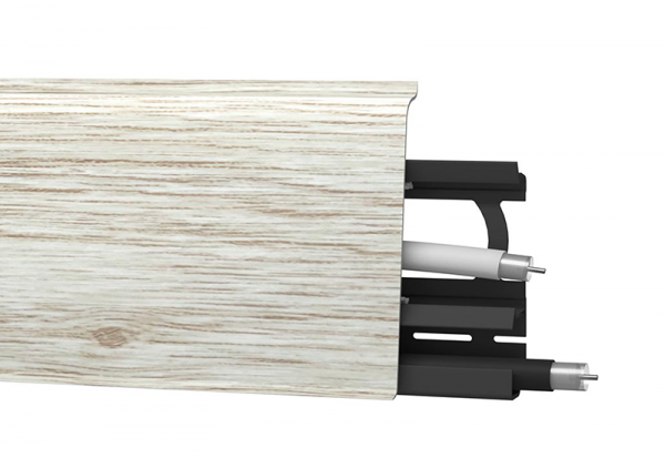 Arbiton Plintă pvc, 2500 mm, indo 135, stejar platinium, arbiton