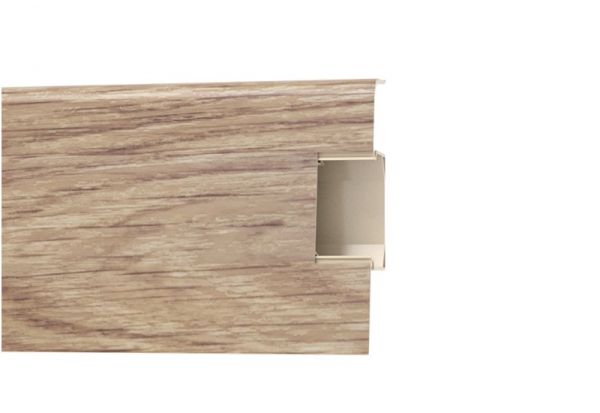 Arbiton Plintă pvc, 2500 mm, lars 45, swedish oak, arbiton