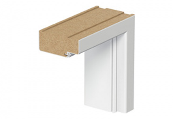 Porta Doors Toc de ușă minimax, de interior, fix, normă cehă (h0-2030 mm), 100 mm, alb, finisaj sintetic, porta doors