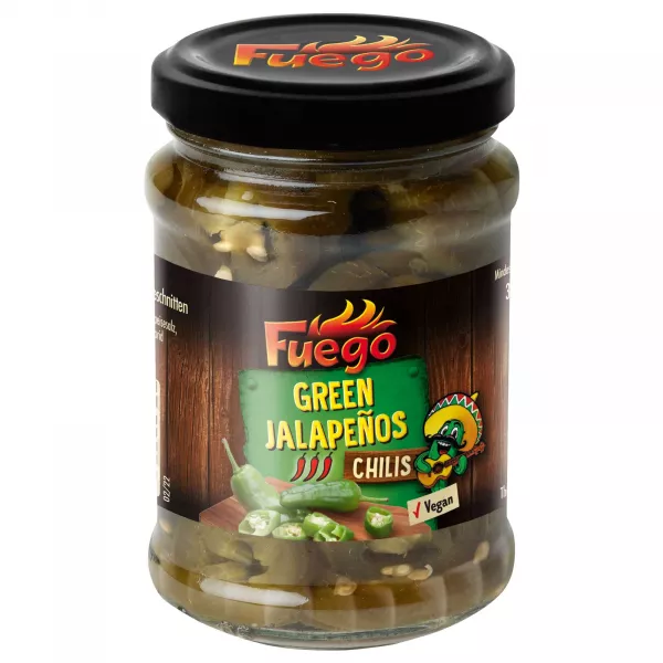 Ardei verde jalapeno , 210 g, Fuego