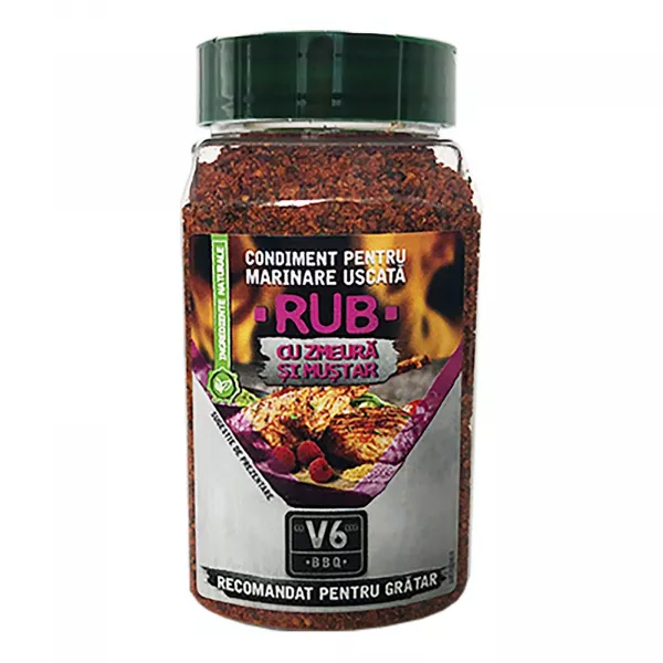 Rub zmeura si mustar, V6BBQ, 220g