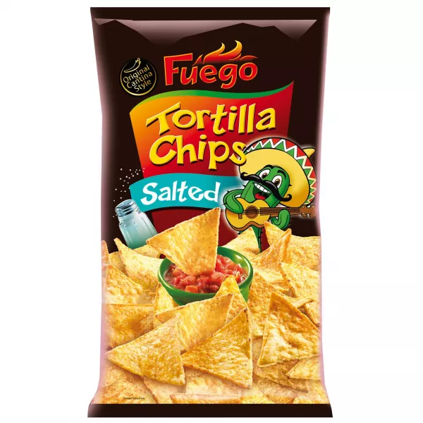 Tortilla Chips cu sare, 450g, Fuego