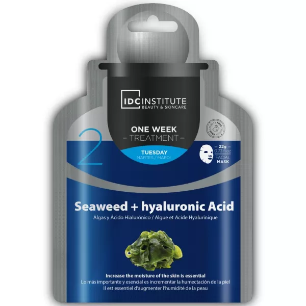 IDC Institute Masca de fata servetel cu alge si acid hialuronic 22 GR 