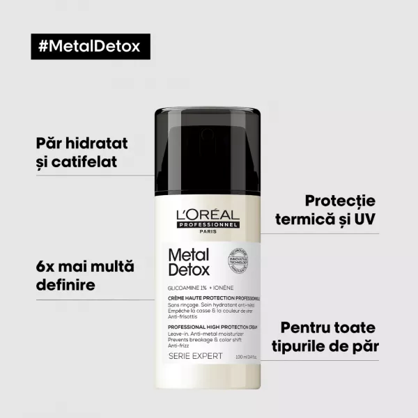 L’Oreal Professionnel Serie Expert Metal Detox crema leave-in 100 ml