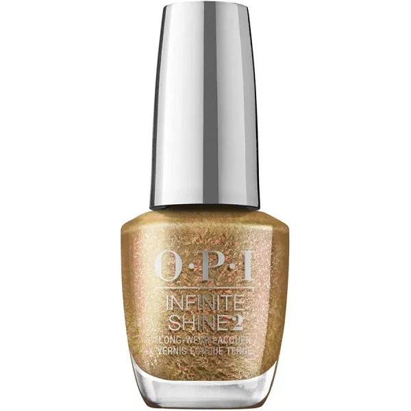 Lac de unghii OPI Infinite Shine - Terribly Nice Collection, Five Golden Flings, 15 ml
