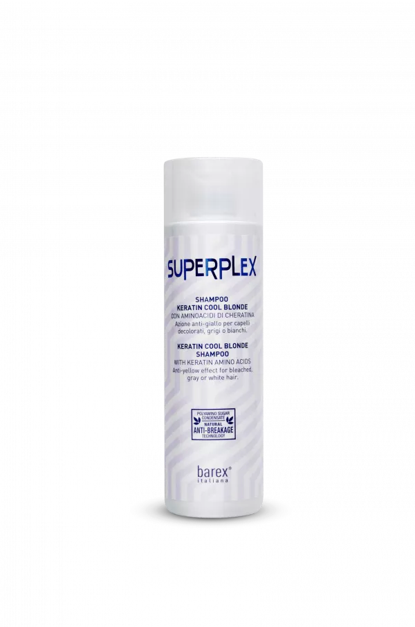 SUPERPLEX Keratin Cool Blonde, Sampon efect anti-ingalbenire, 250 ml