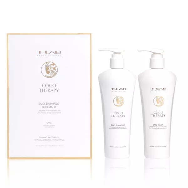 T-LAB Professional Coco Therapy Duo Sampon & Tratament Set

