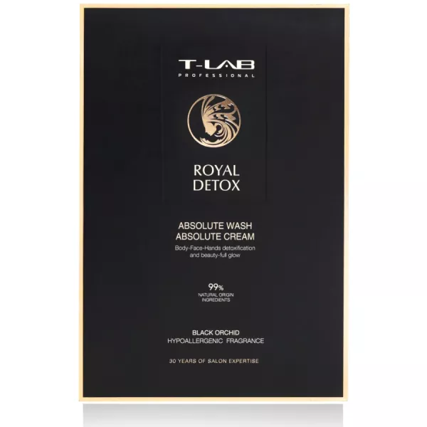T-LAB Professional Royal Detox Absolute gel de dus & Absolute Crema de corp Set

