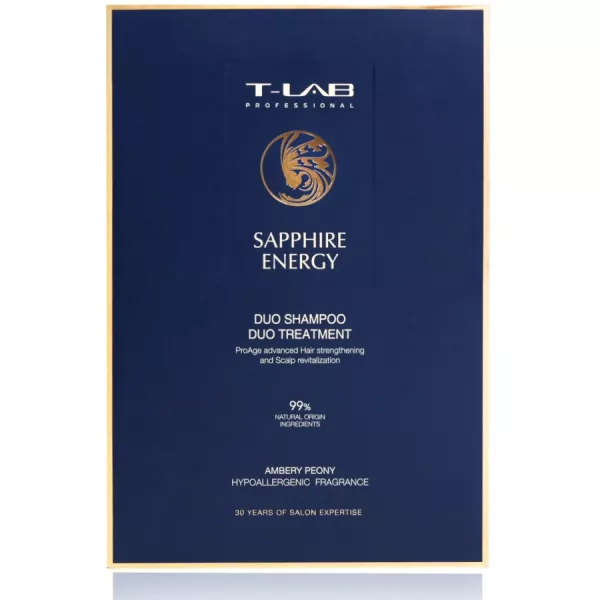 T-LAB Professional Sapphire Energy Duo Sampon & Tratament Set