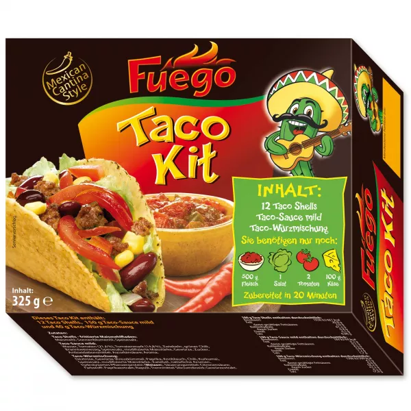 Kit Taco Dinner, 325 g, Fuego