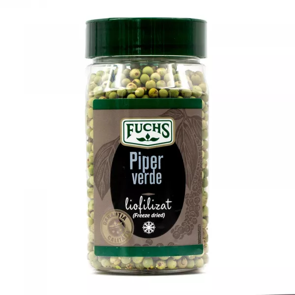 Piper verde boabe liofilizat, borcan 90 g