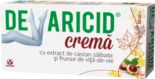 Devaricid crema x 50ml - Pret 16,00 lei - Biofarm