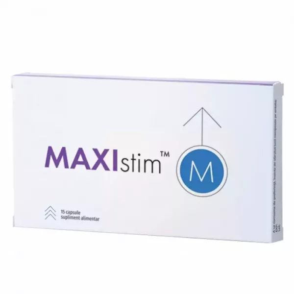 MAXIstim M, 15 capsule, NaturPharma - Pret 84,50 lei ...