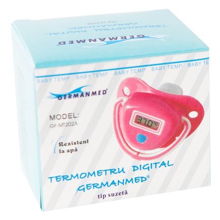 Chromatic Inferior telex Termometru digital suzeta roz/blue GF-MT202A (Germanmed)