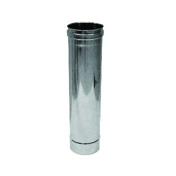 ELEMENT LINIAR DIN INOX PENTRU COS DE FUM MONO PERETE O,5 METRI D.100 ...