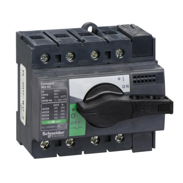 INTRERUPATOR DE SARCINA INS 4P 63A