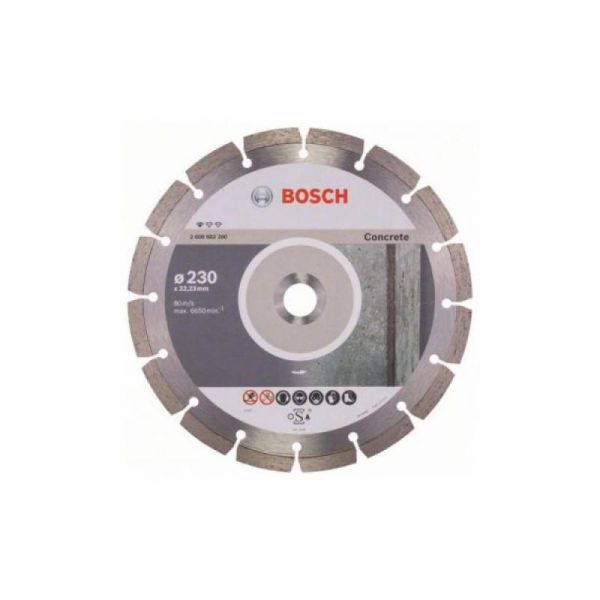 !DISC DIAMANTAT SEGMENTAT BOSCH PENTRU BETON 230x22.23x2.3mm