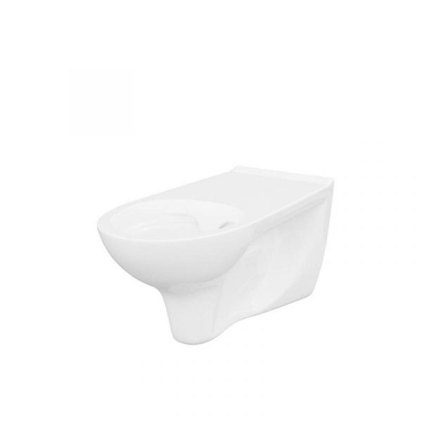 Vas wc suspendat pentru persoane cu dizabilitati, Cersanit, Etiuda, alb, 38x72.5x39cm