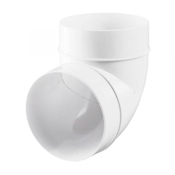Cot ventilatie 90 grade, Julien Stile, PVC, diametru 100 mm