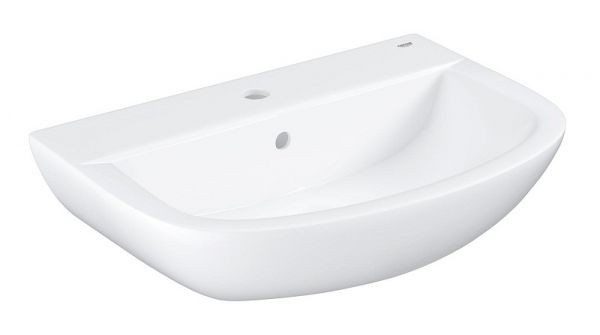 Lavoar baie, Grohe, Bau, ceramica, alb lucios, 60.9x44.2x15.2cm