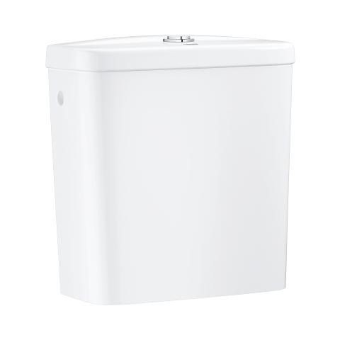 Rezervor vas wc, Grohe, Bau, alimentare laterala, alb, 3/6L