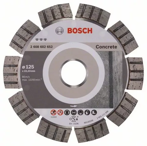 Disc diamantat Best pentru beton 125 mm