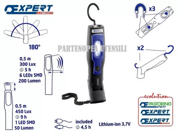 Lanterna de inspectie articulata Expert by FACOM