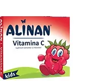 Alinan Vitamina C Kid x 20 cpr. mast. zmeura
