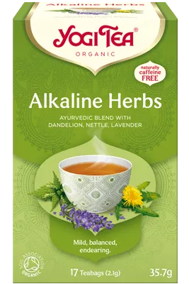 Yogi Tea Ceai din plante alcaline Bio 2.1g x 17 plicuri, 35.7g