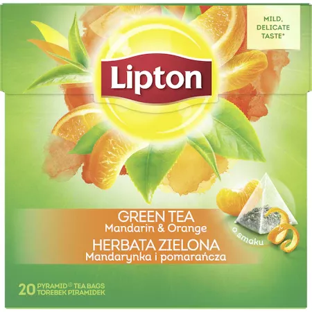 Lipton ceai negru aromatizat (fructe tropicale) 20 plicuri