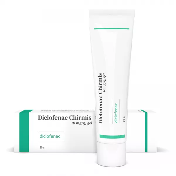 Diclofenac Chirmis 10mg/g gel 50g (Tis)