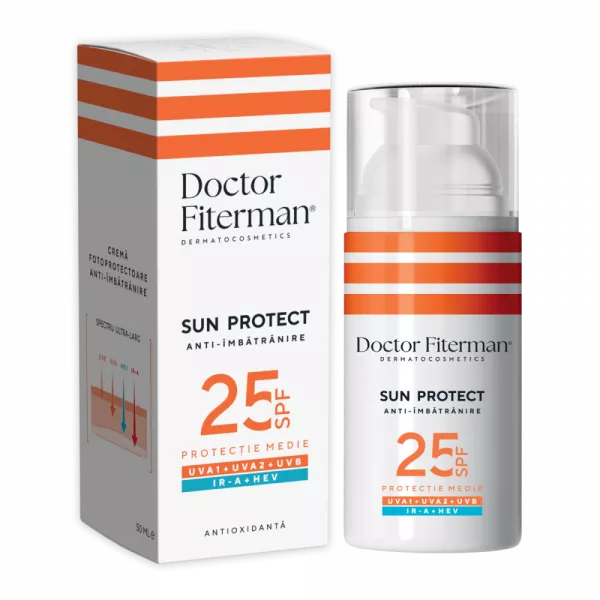 Dr. Fiterman Sun Protect crema tripla protectie SPF25 50ml