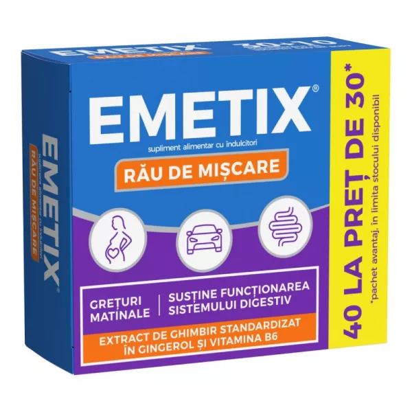 Emetix 2bl x 20cp (30 la pret de 40)