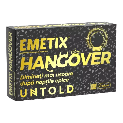 Emetix Hangover x 8 plicuri (Fiterman)