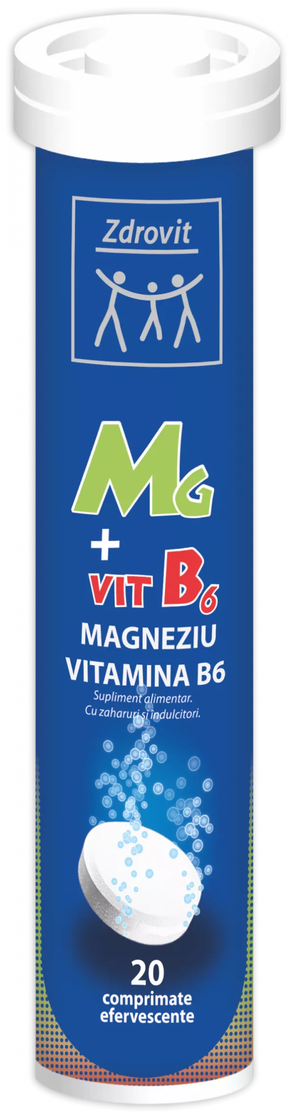 Magneziu+B6 x 20cpr eff (Zdrovit)