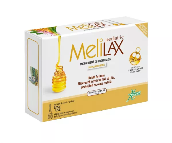 Melilax pediatric 5g x 6microclisme (Aboca)