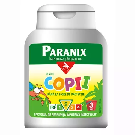 Paranix pentru copii solutie impotriva tantarilor 125ml