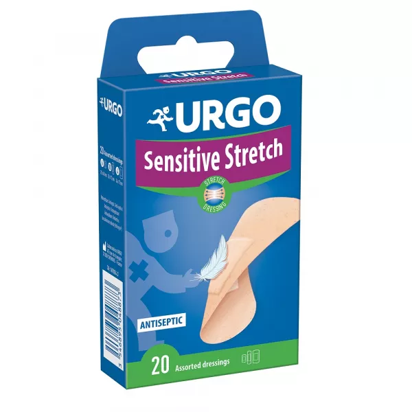 Urgo Sensitive (multiextensibil) x 20buc asortate